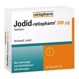 JODID-ratiopharm 200 μg tabletter, 50 stk