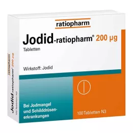 JODID-ratiopharm 200 μg tabletter, 100 stk