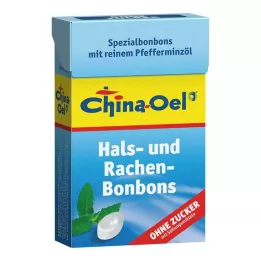 CHINA ÖL Hals- og hostepastiller uden sukker, 40 g
