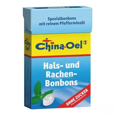 CHINA ÖL Hals- og hostepastiller uden sukker, 40 g