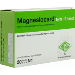 MAGNESIOCARD forte 10 mmol Plv.z.Her.e.Lsg.z.Einn., 20 stk