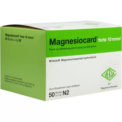 MAGNESIOCARD forte 10 mmol Plv.z.Her.e.Lsg.z.Einn., 50 stk