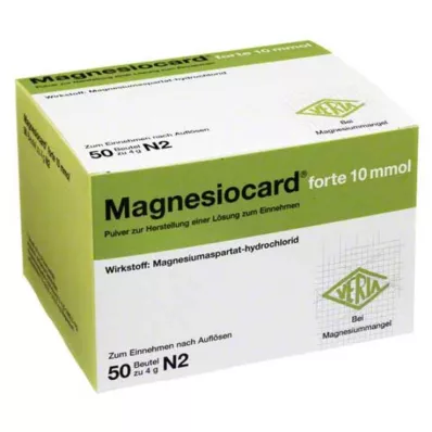 MAGNESIOCARD forte 10 mmol Plv.z.Her.e.Lsg.z.Einn., 50 stk