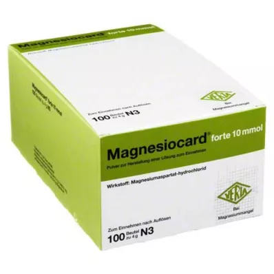MAGNESIOCARD forte 10 mmol Plv.z.Her.e.Lsg.z.Einn., 100 stk