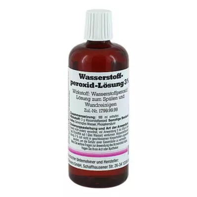 WASSERSTOFFPEROXID Opløsning 3%, 100 ml