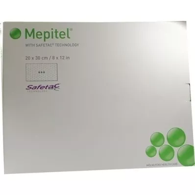 MEPITEL Silikone-netforbinding 20x30 cm steril, 5 stk