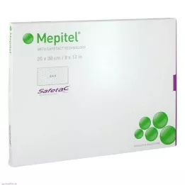 MEPITEL Silikone-netforbinding 20x30 cm steril, 5 stk