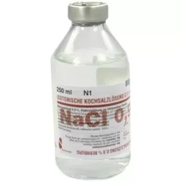 ISOTONISCHE Natriumchlorid 0,9% Bernburg Inf.-L.Glas, 250 ml