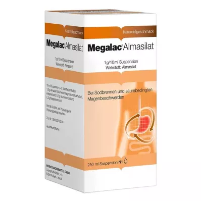 Megalac Almasilate Suspension, 250 ml
