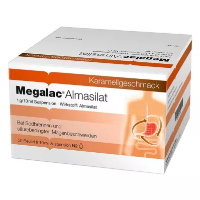 Megalac Almasilate Suspension, 50X10 ml