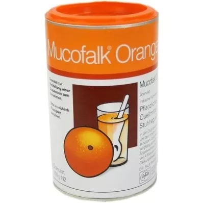 MUCOFALK Orange granulat til fremstilling af en enkeltdosis, 150 g