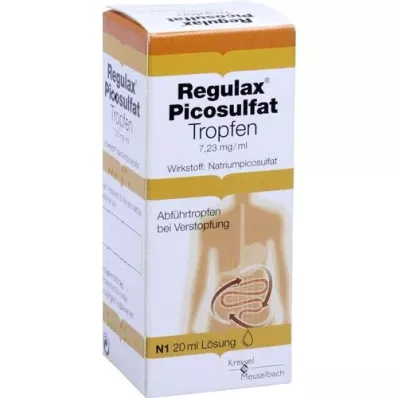REGULAX Picosulfat-dråber, 20 ml