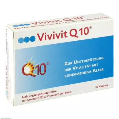 VIVIVIT Q10-kapsler, 30 stk VIVIVIT Q10-kapsler, 30 stk