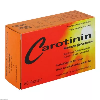CAROTININ Kapsler, 80 stk