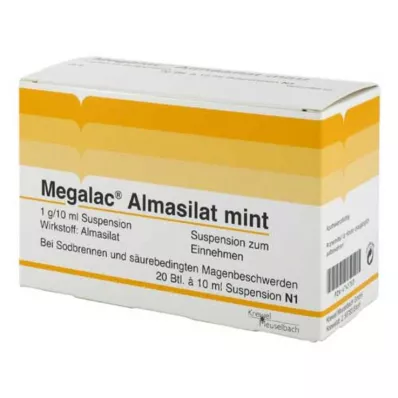 Megalac Almasilat mynte suspension, 20x10 ml