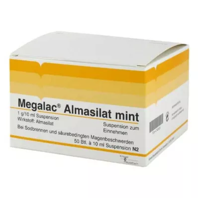Megalac Almasilat mynte suspension, 50x10 ml