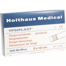 FINGERVERBAND Ypsiplast 2x12 cm elastisk hud, 100 stk