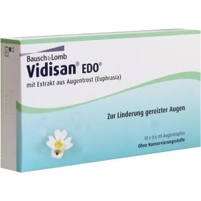 VIDISAN EDO Pipetter til enkeltdosis, 10X0,6 ml