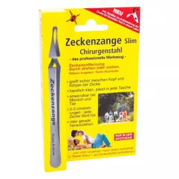 ZECKENZANGE Kirurgisk stål, 1 stk