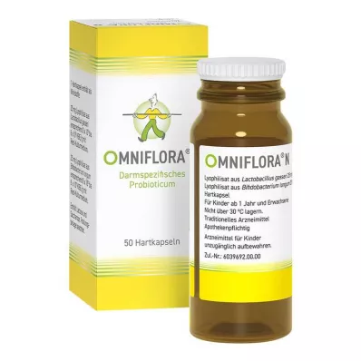 OMNIFLORA N Hårde kapsler, 50 stk OMNIFLORA N Hårde kapsler, 50 stk