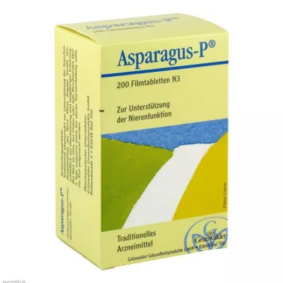 ASPARAGUS P Filmovertrukne tabletter, 200 stk