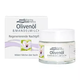 OLIVEN-MANDELMILCH Regenererende natpleje, 50 ml