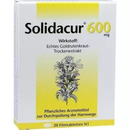 SOLIDACUR 600 mg filmovertrukne tabletter, 20 stk