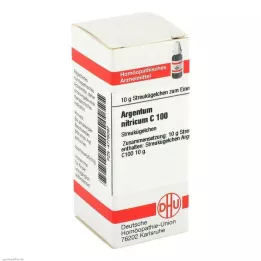 ARGENTUM NITRICUM C 100 kugler, 10 g