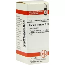 BARIUM JODATUM D 30 kugler, 10 g