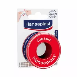 HANSAPLAST Klassisk 2,5 cm x 5 m fikseringsgips, 1 stk