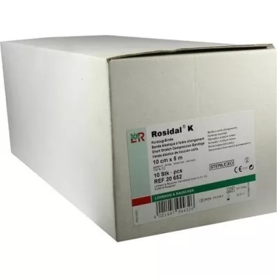 ROSIDAL K-bandage 10 cmx5 m steril enkeltpakket, 10 stk