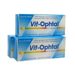 VIT OPHTAL med 10 mg luteintabletter, 90 stk