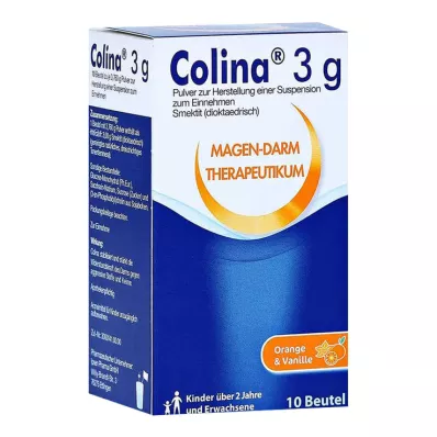 COLINA Btl. 3 g pulver til fremstilling af en suspension til oral brug, 10 stk
