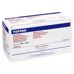 TOPPER Slit Compr.5x5 cm steril, 20X5 stk