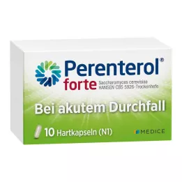 PERENTEROL forte 250 mg kapsler, 10 stk