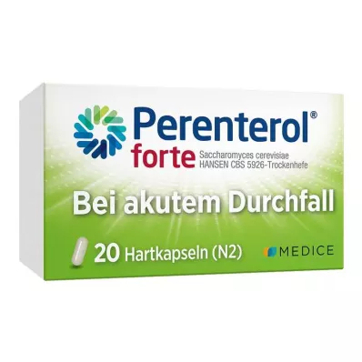 PERENTEROL forte 250 mg kapsler, 20 stk