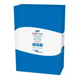 VLIESKOMPRESSEN 10x20 cm usteril 6-fold, 100 stk