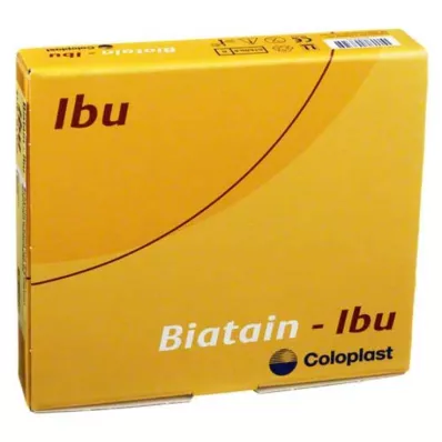 BIATAIN Ibu skumbandage 10x10 cm non-adherent, 5 stk