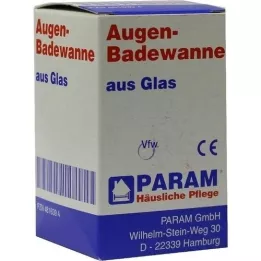 AUGENBADEWANNE fremstillet af glas, 1 stk