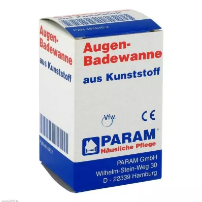 AUGENBADEWANNE fremstillet af plast, 1 stk AUGENBADEWANNE fremstillet af plast, 1 stk