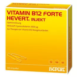 VITAMIN B12 HEVERT forte Injektionsampuller, 100X2 ml