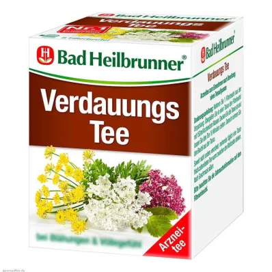 BAD HEILBRUNNER Digestive te filterpose, 8X2,0 g