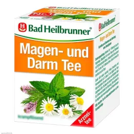 BAD HEILBRUNNER Mave- og tarmte N filterpose, 8X1,75 g