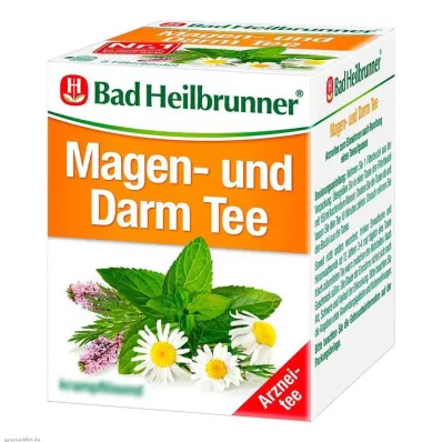 BAD HEILBRUNNER Mave- og tarmte N filterpose, 8X1,75 g BAD HEILBRUNNER Mave- og tarmte N filterpose, 8X1,75 g