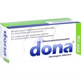 DONA 250 mg overtrukne tabletter, 50 stk