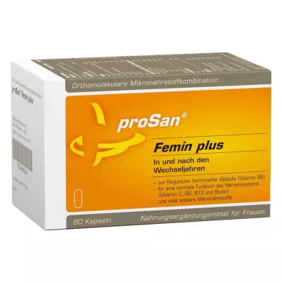 PROSAN Femin plus kapsler, 60 stk PROSAN Femin plus kapsler, 60 stk