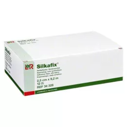 SILKAFIX Hæfteklammer 2,5 cm x 9,2 m papkerne, 12 stk