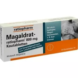 MAGALDRAT-ratiopharm 800 mg tabletter, 20 stk