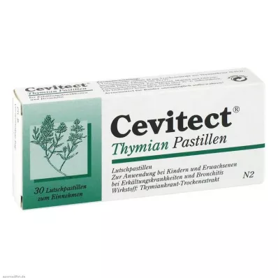 CEVITECT Timianpastiller, 30 stk
