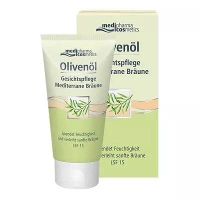 OLIVENÖL GESICHTSPFLEGE Middelhavs-brun creme, 50 ml